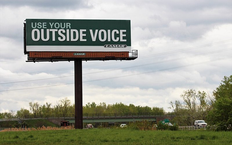 Outdoor media in Ahmedabad with billboard design and strategic placement for maximum brand visibility