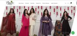 Website Design for wholesale apparel & fashion supplier company in ahmedabad thetaanabaana