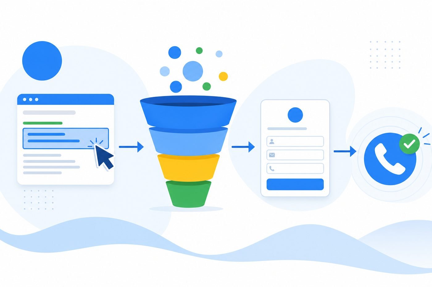 Process of Google Ads Leads Generation