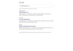 Google search results for ITR filing Mumbai CA