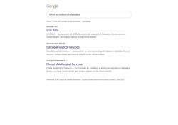 Google search results for NABL accredited lab Vadodara