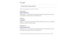Google search results for dental implants Goregaon Mumbai