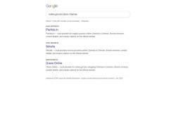 Google search results for online grocery store Chennai