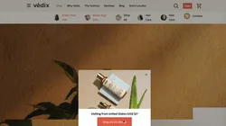 Website Designing Service for Ayurveda Brands | Vedix Case Study
