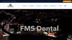 Website Designing Service for Dental Hospitals | FMS Dental Case Study