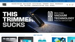 Website Designing Service for Grooming Brands | Bombay Shaving Company Case Study