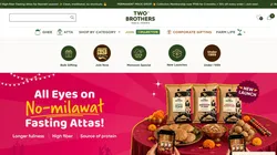 Website Designing Service for Organic Food Brands | Two Brothers Organic Farms Case Study