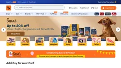 Website Designing Service for Pet Retail Brands | Heads Up For Tails Case Study