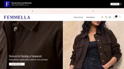 Website Designing Service for Women's Fashion Brands | Femella Case Study